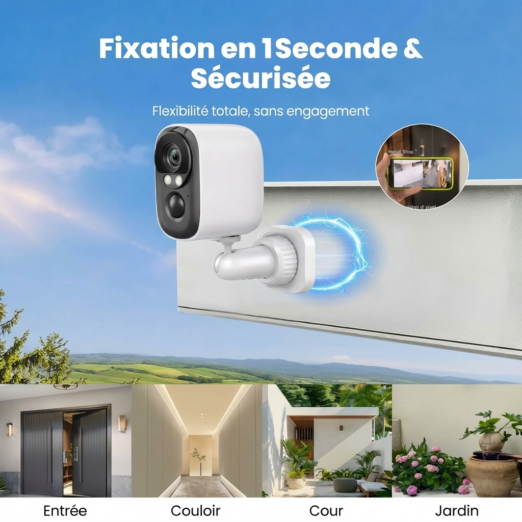Caméra de vision nocturne sans fil