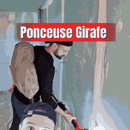 Ponceuse Girafe Murale à LED 850 W