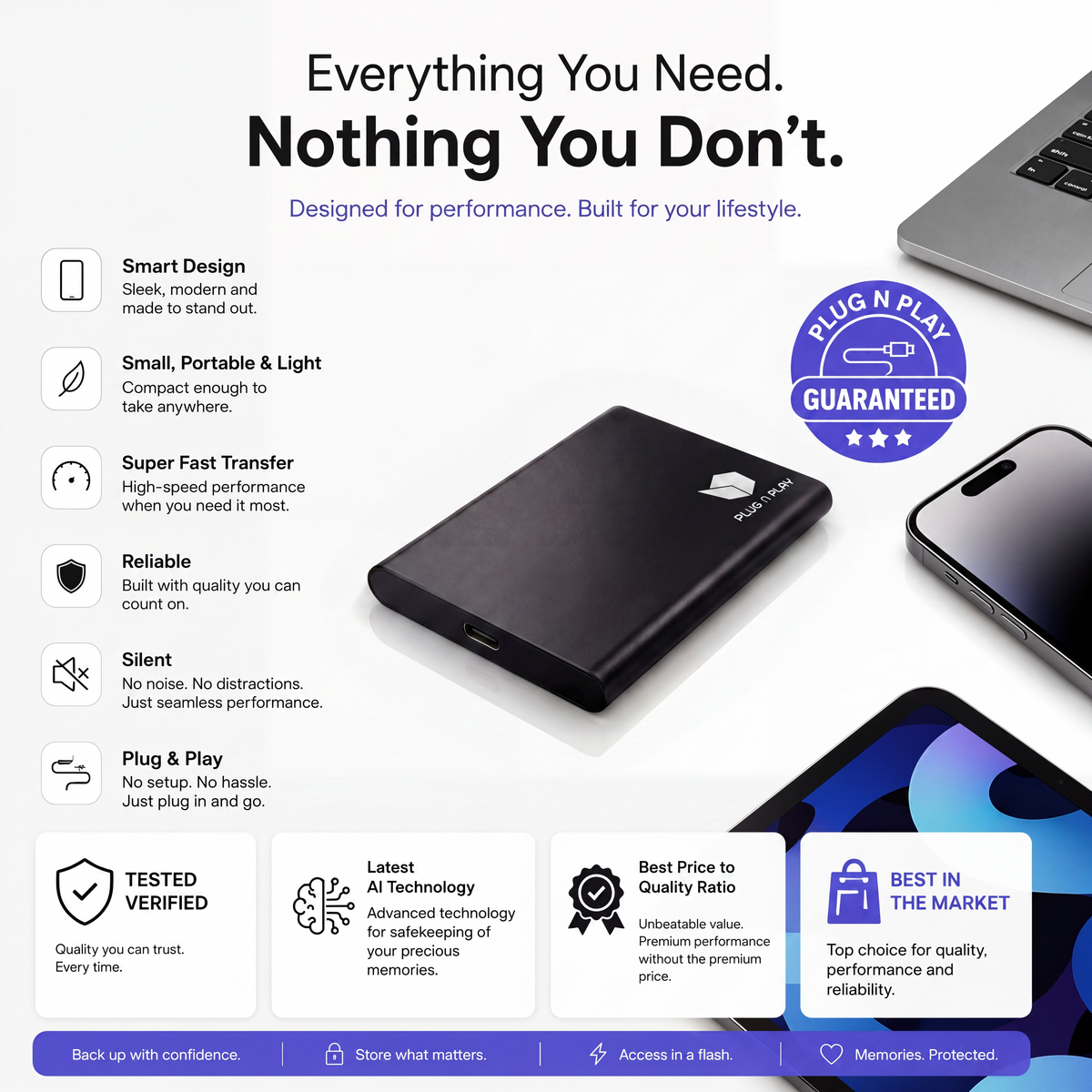 SSD Externe Ultra-Compact