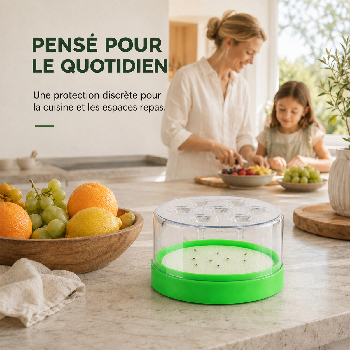 Piège à Moucherons Lavable & Réutilisable