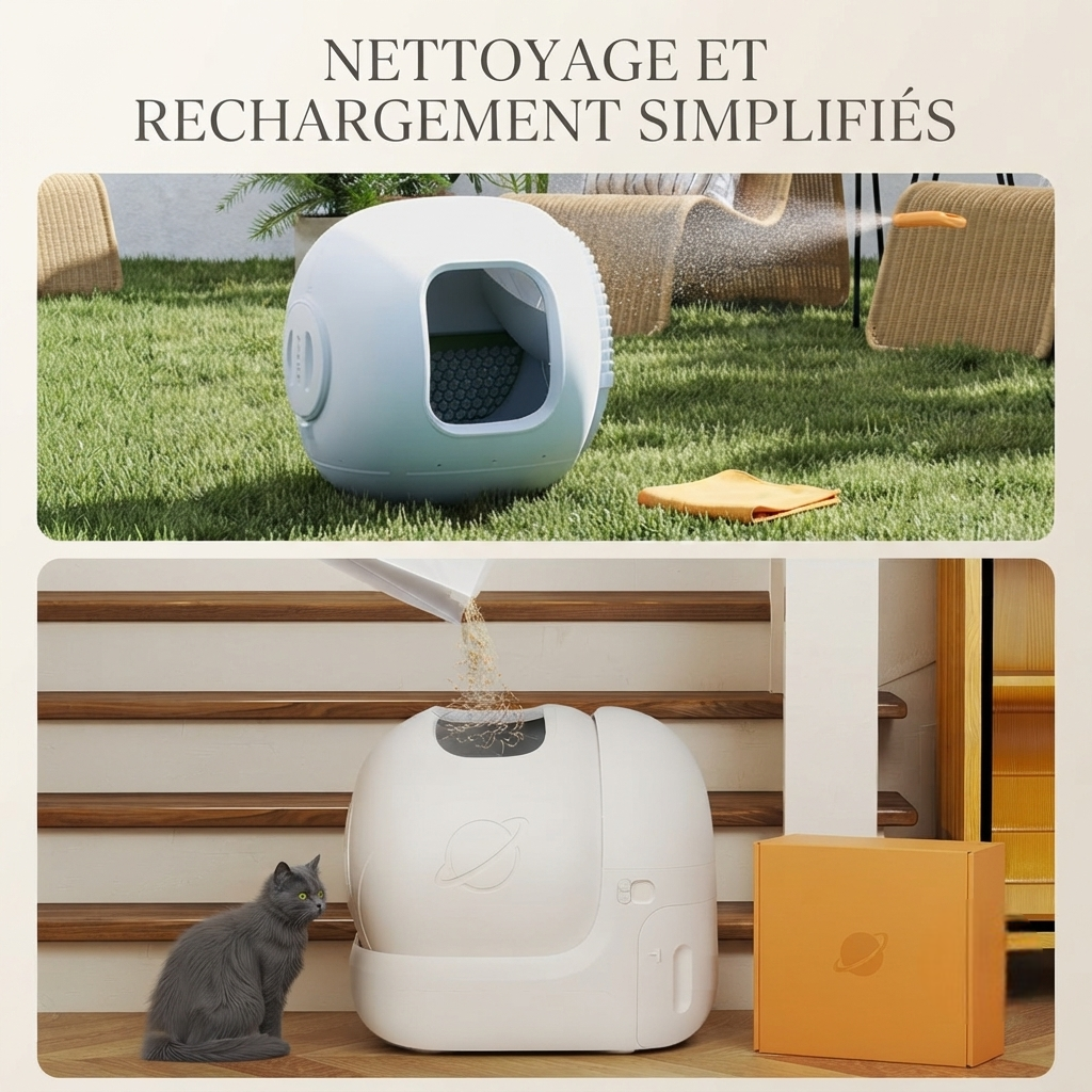 Litière Automatique Intelligente pour Chats