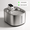 Fontaine à Eau Sans Fil Inox 4L pour Chat