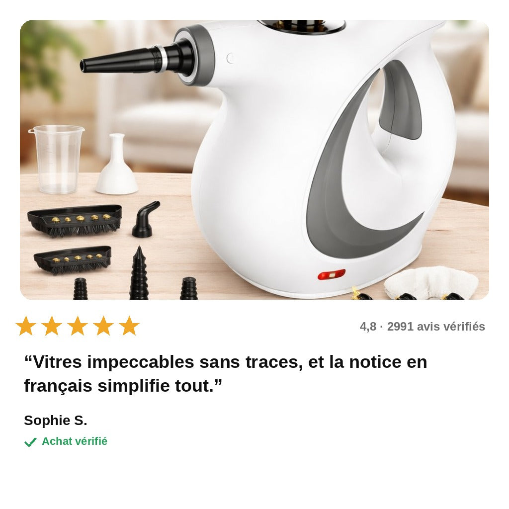 Nettoyeur Vapeur Haute Pression Multisurface