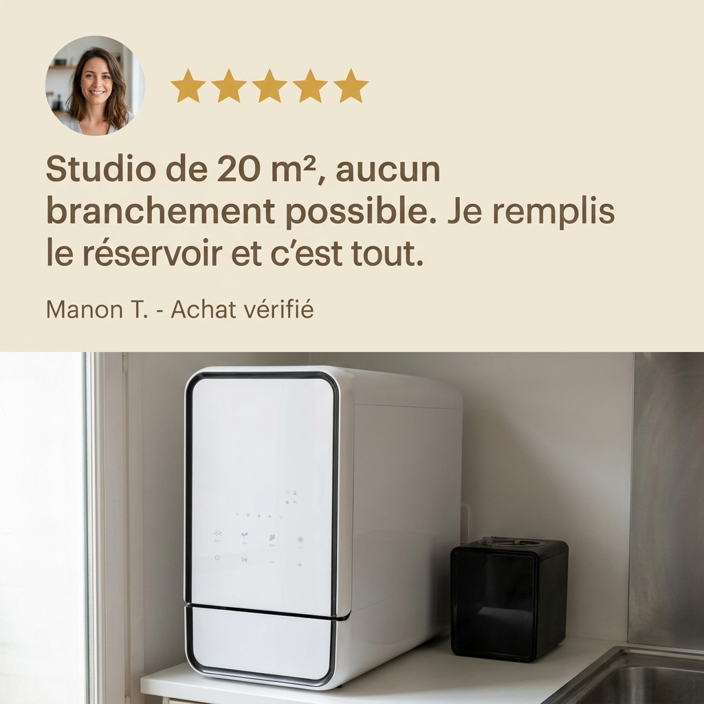 Lave-Vaisselle de Table sans Raccordement