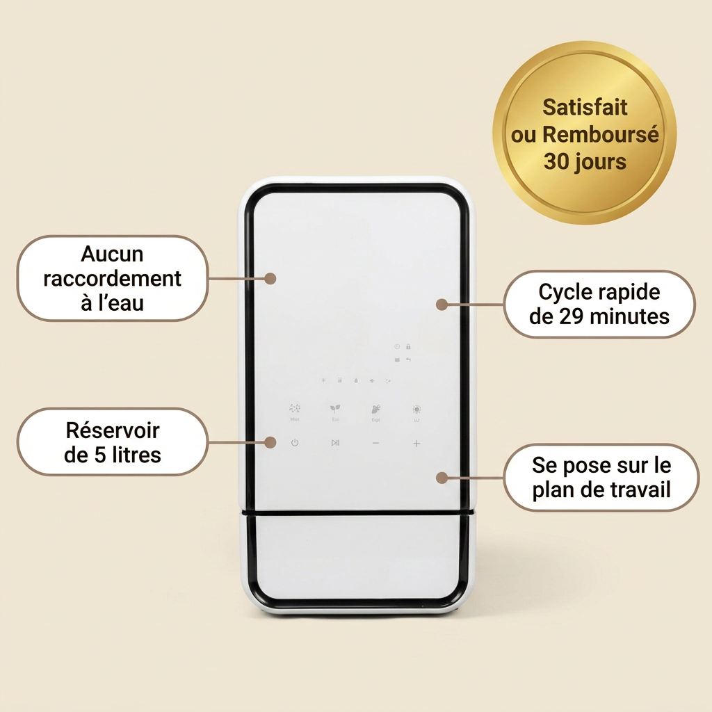 Lave-Vaisselle de Table sans Raccordement