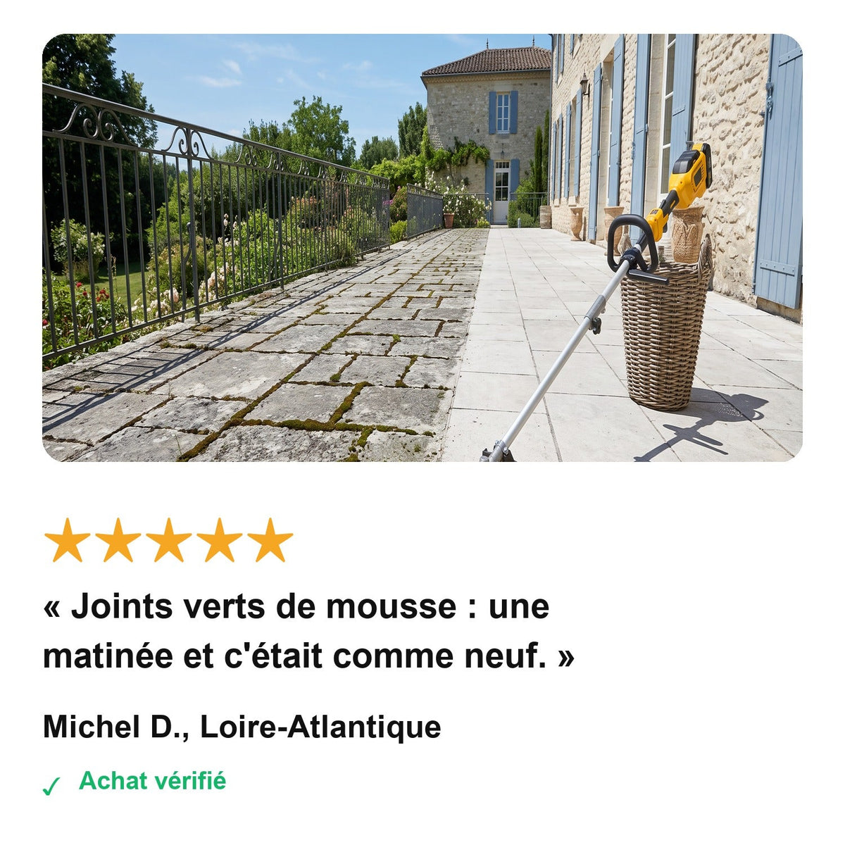 Débroussailleuse Sans Fil — Coupe-Herbe & Débroussailleuse sur Batterie