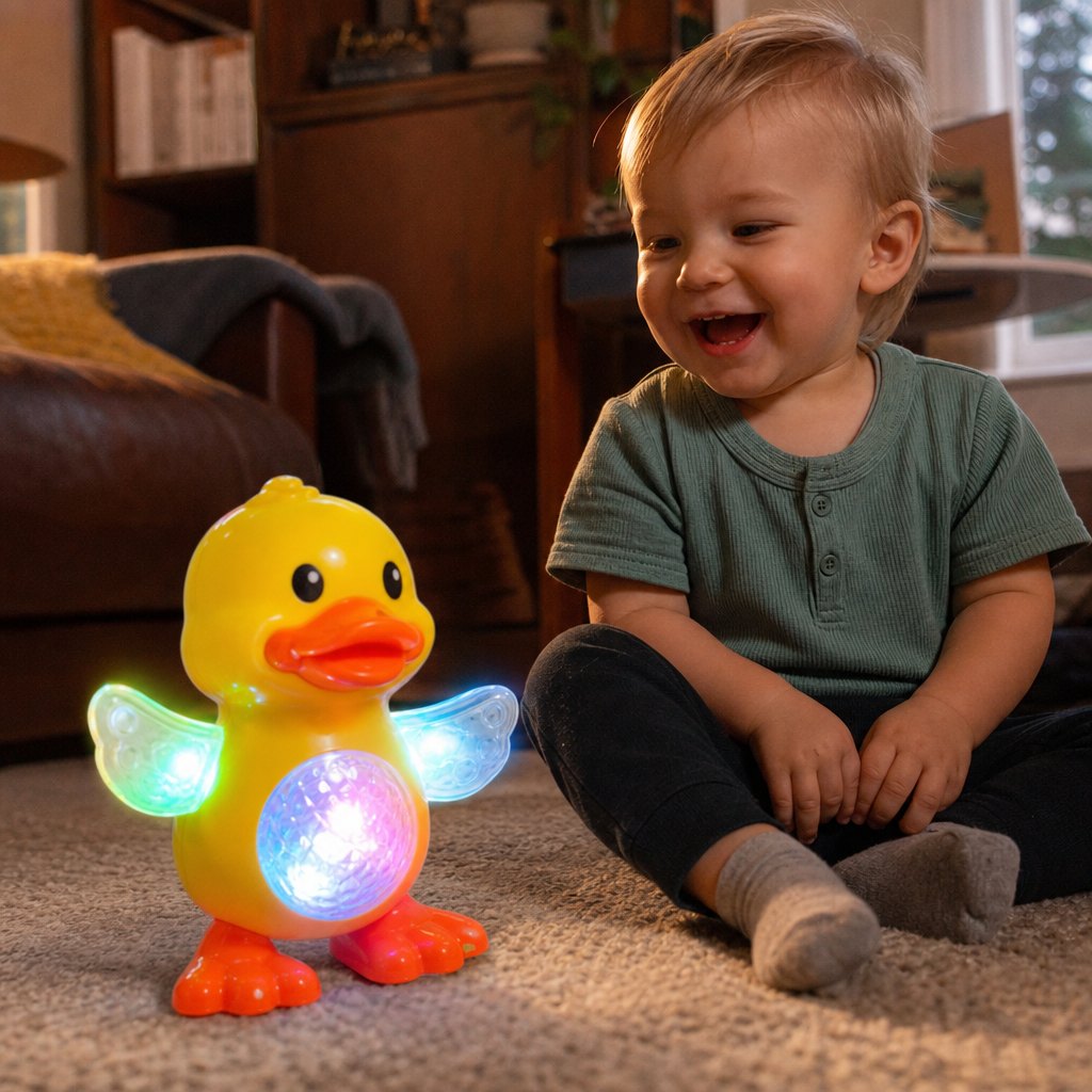 Canard Dansant Lumineux et Musical