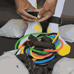 Kit d'Élastiques de Musculation 5 à 68 kg