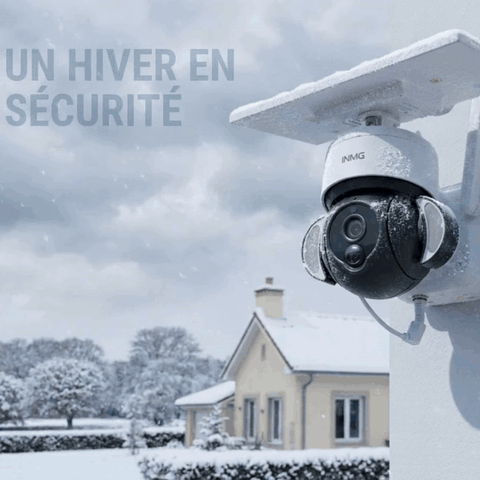 Caméra de surveillance solaire sans fil WiFi extérieure