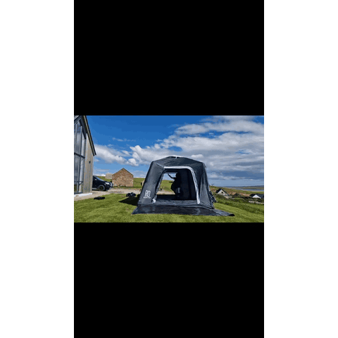 Tente de Camping Autogonflante 4 Personnes, Montée en 60 Secondes