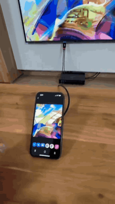 Câble USB-C vers HDMI 4K@60Hz avec Charge PD 100W