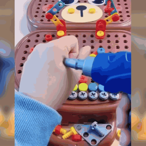 Mallette de Perçage Montessori — 204 pièces