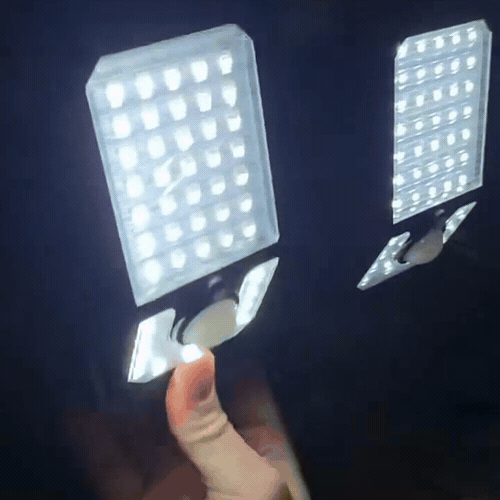 Lampe Solaire à Pince + Détecteur