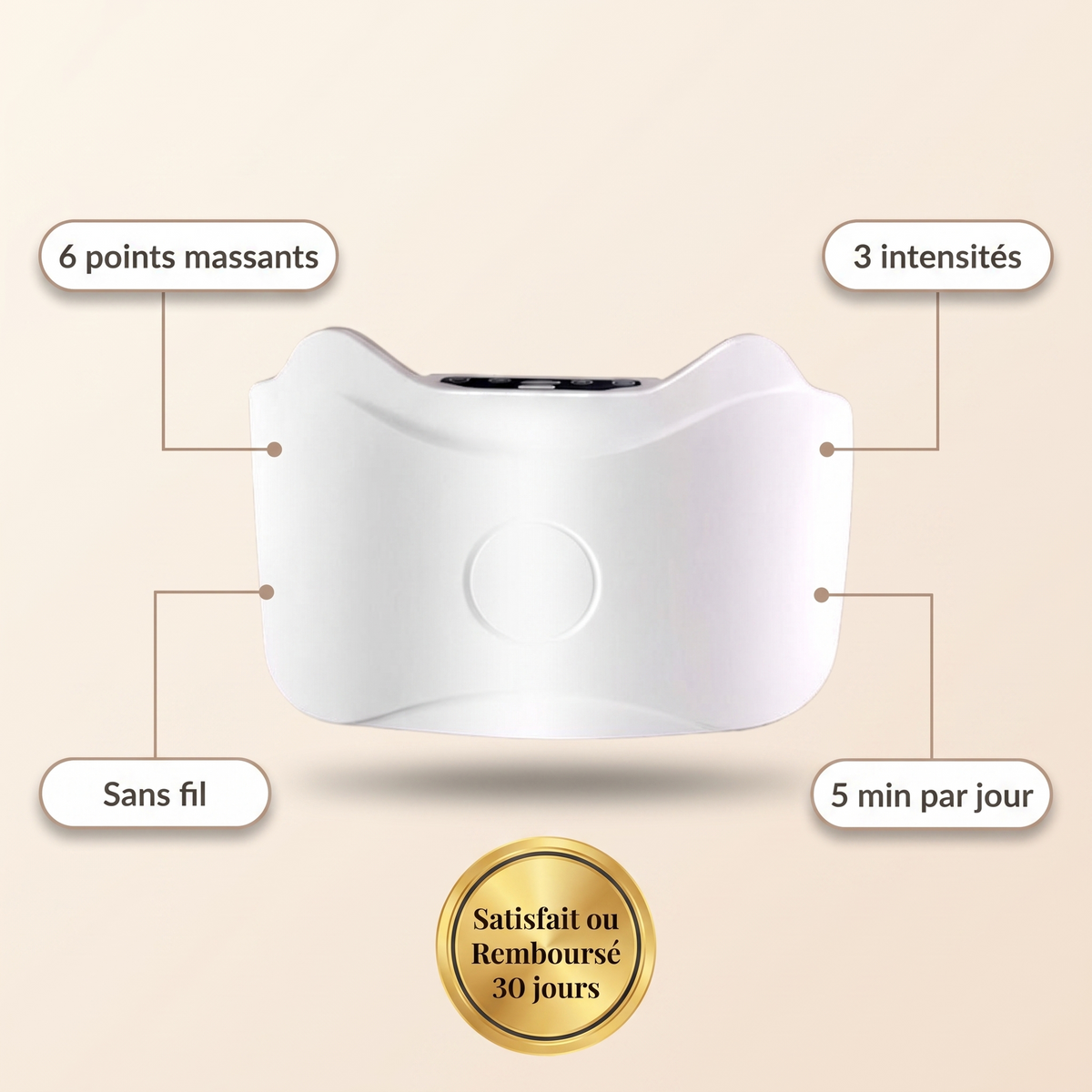 Masseur Abdominal Électrique Sans Fil