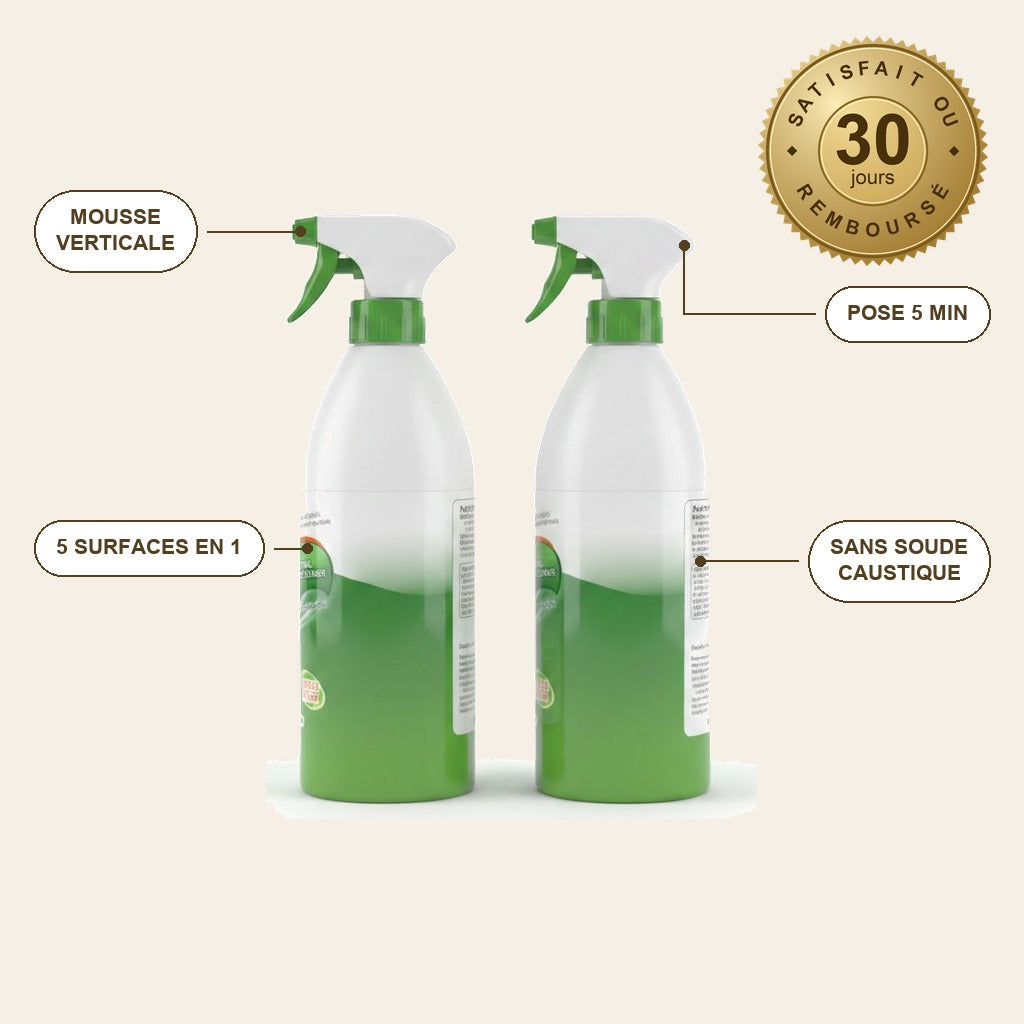 Nettoyant Mousse Four, Grill & Hotte