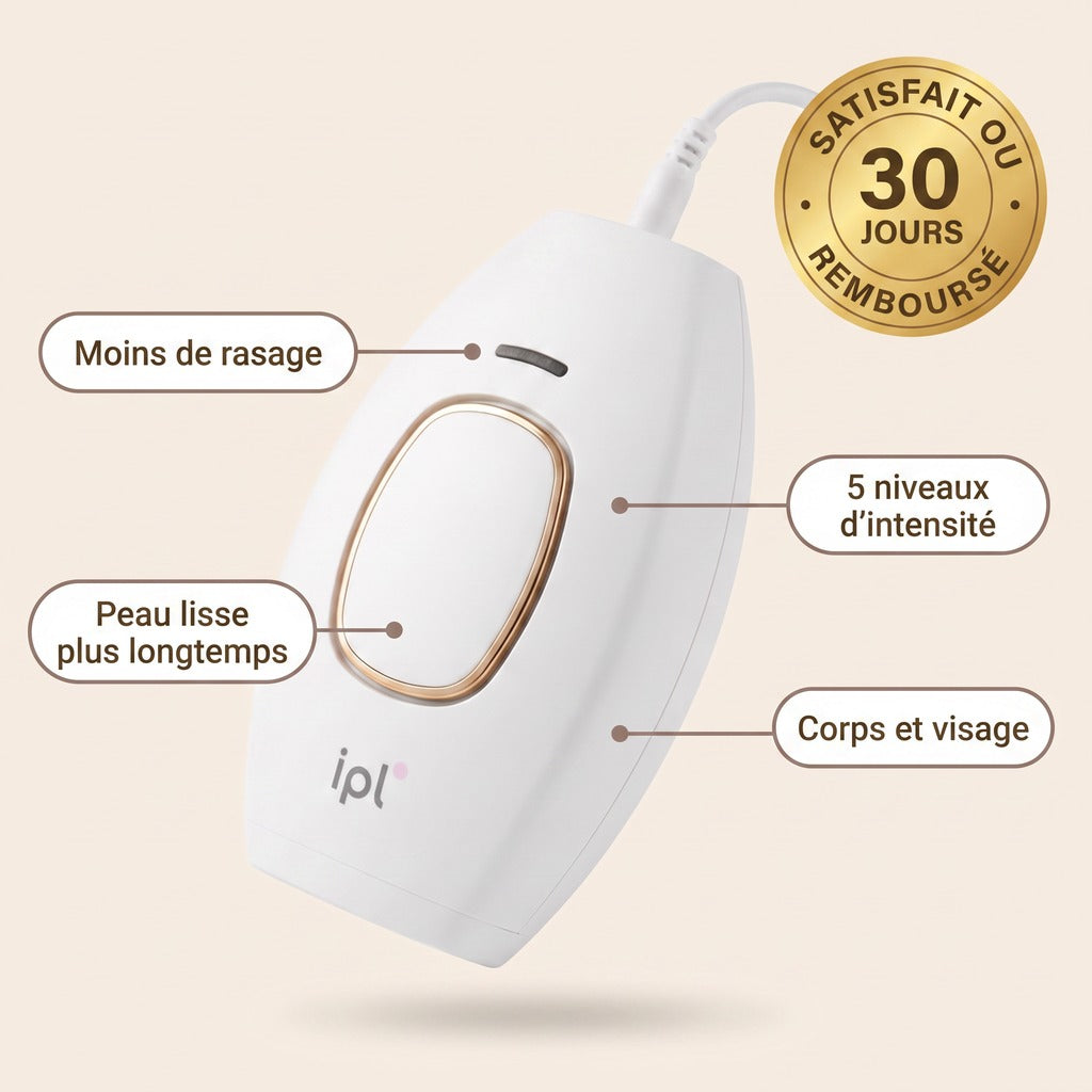 Épilateur à Lumière Pulsée IPL