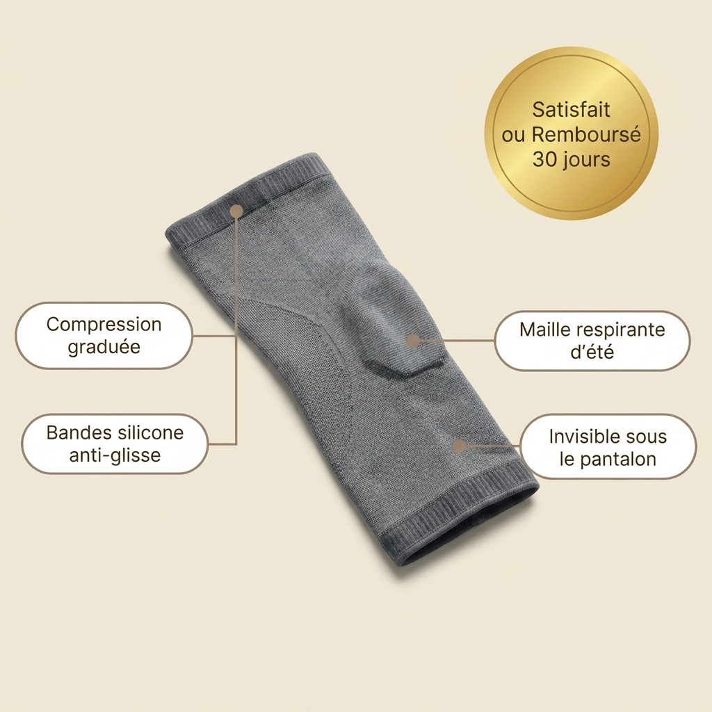 Manchon Compression Genou & Jambe