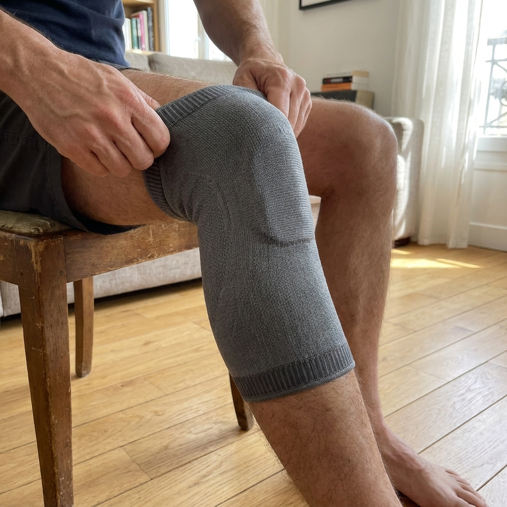 Manchon Compression Genou & Jambe