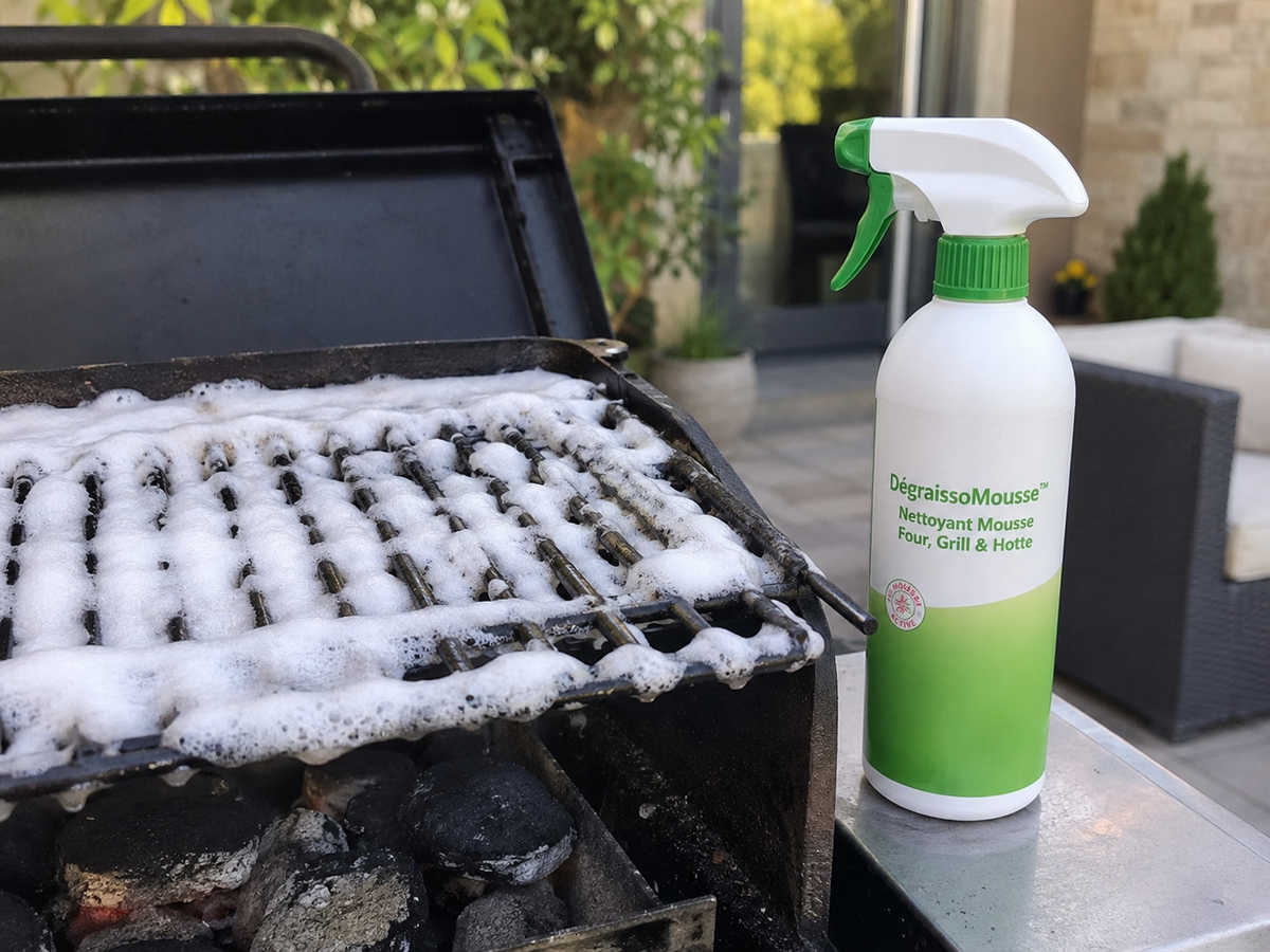 Nettoyant Mousse Four, Grill & Hotte
