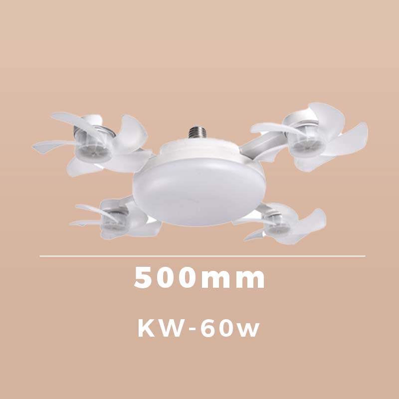 Ventilateur de Plafond LED à Pales Pliables