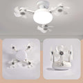 Ventilateur de Plafond LED à Pales Pliables