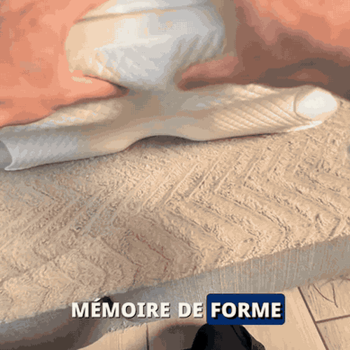 Oreiller Ergonomique — Mémoire de Forme Cervical