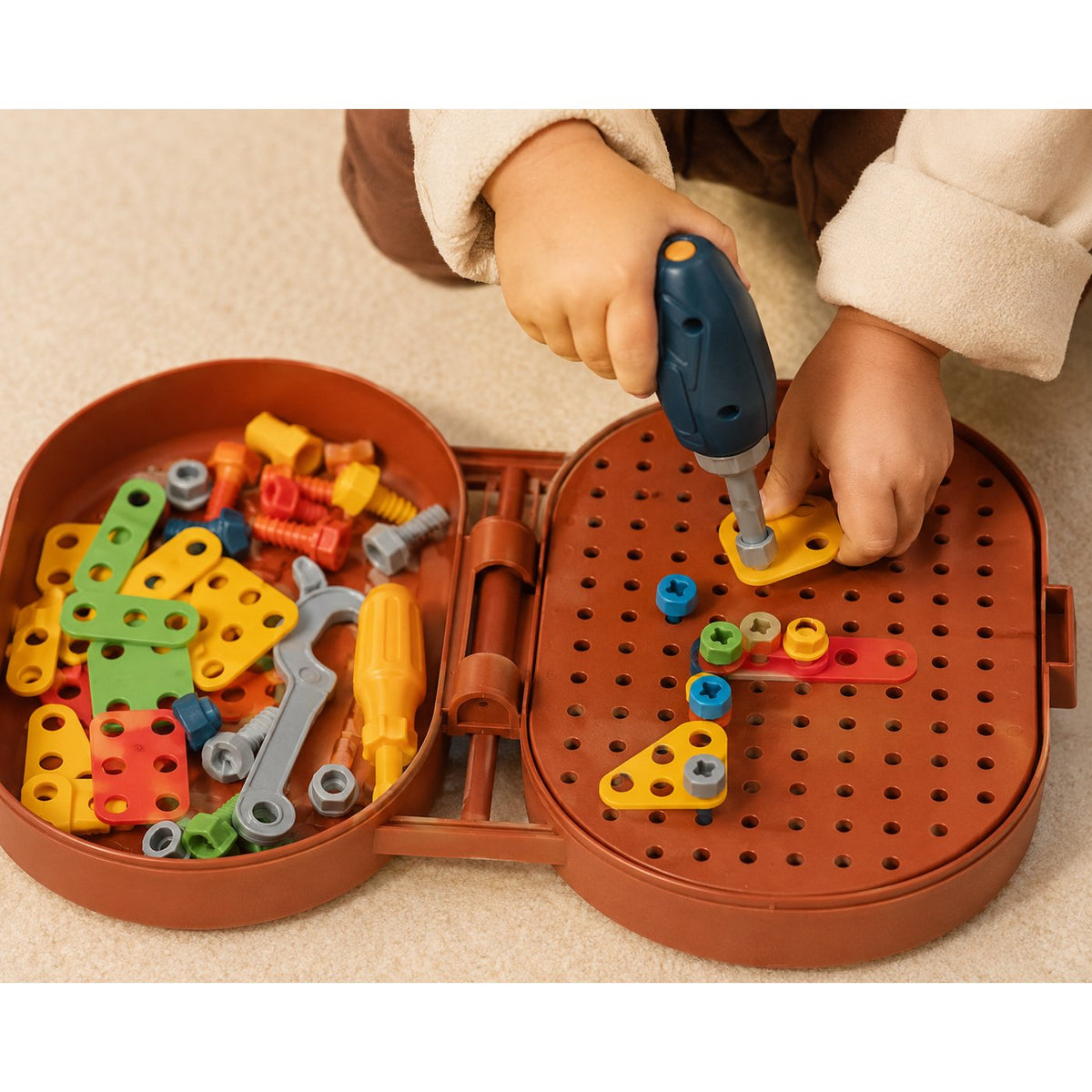 Mallette de Perçage Montessori — 204 pièces
