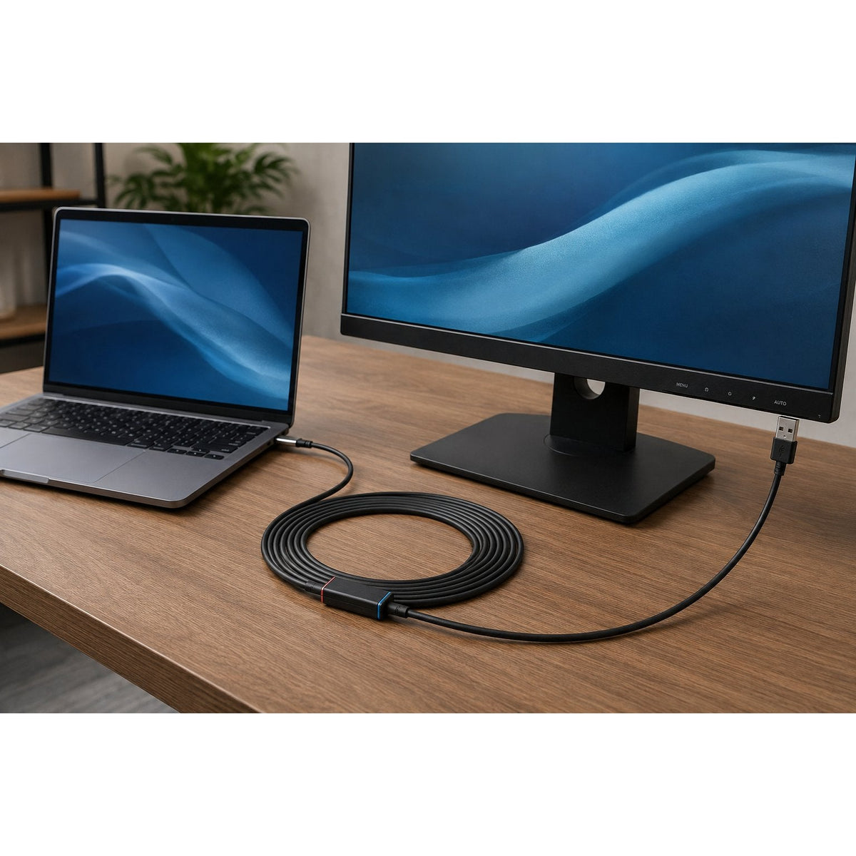 Câble USB-C vers HDMI 4K@60Hz avec Charge PD 100W