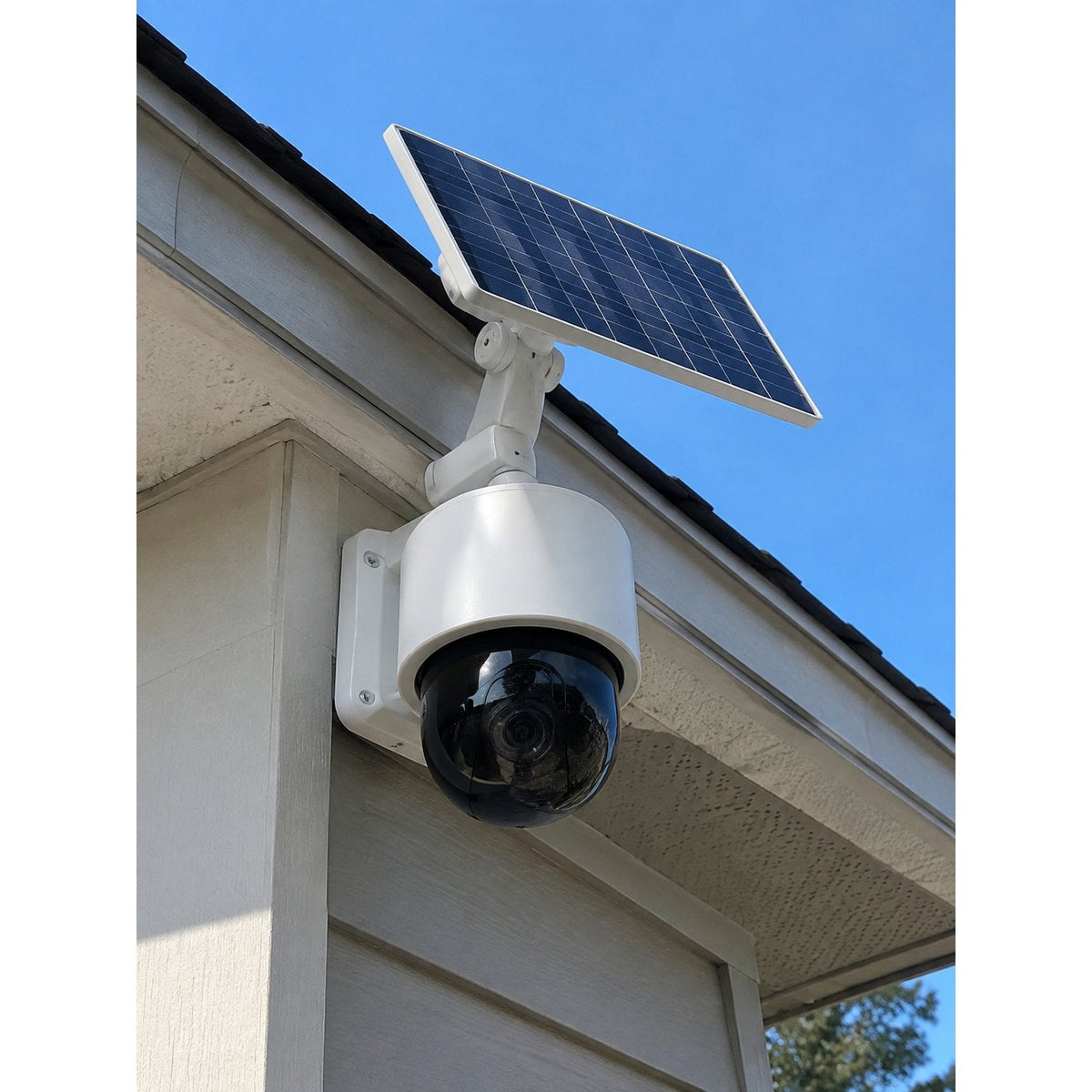 Caméra de surveillance solaire sans fil WiFi extérieure