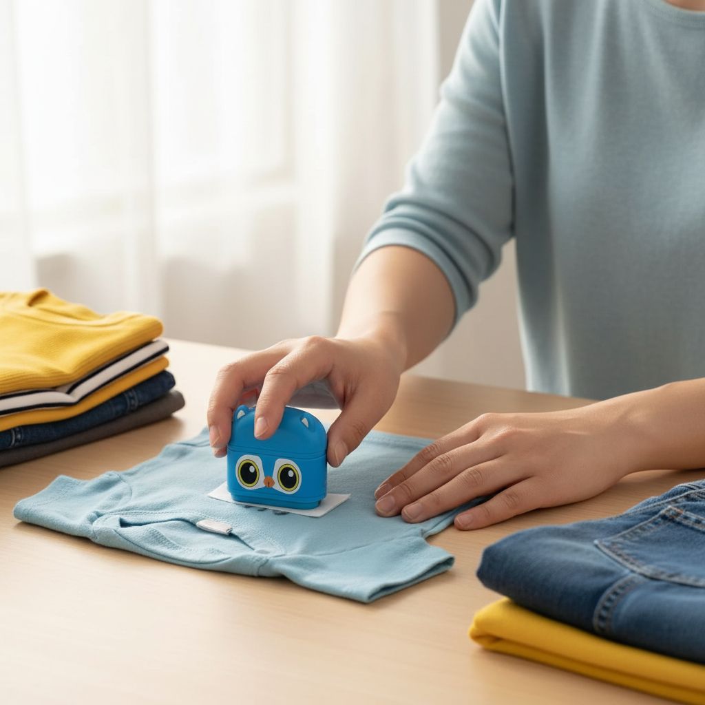 Tampon Nominatif Personnalisé pour Vêtements