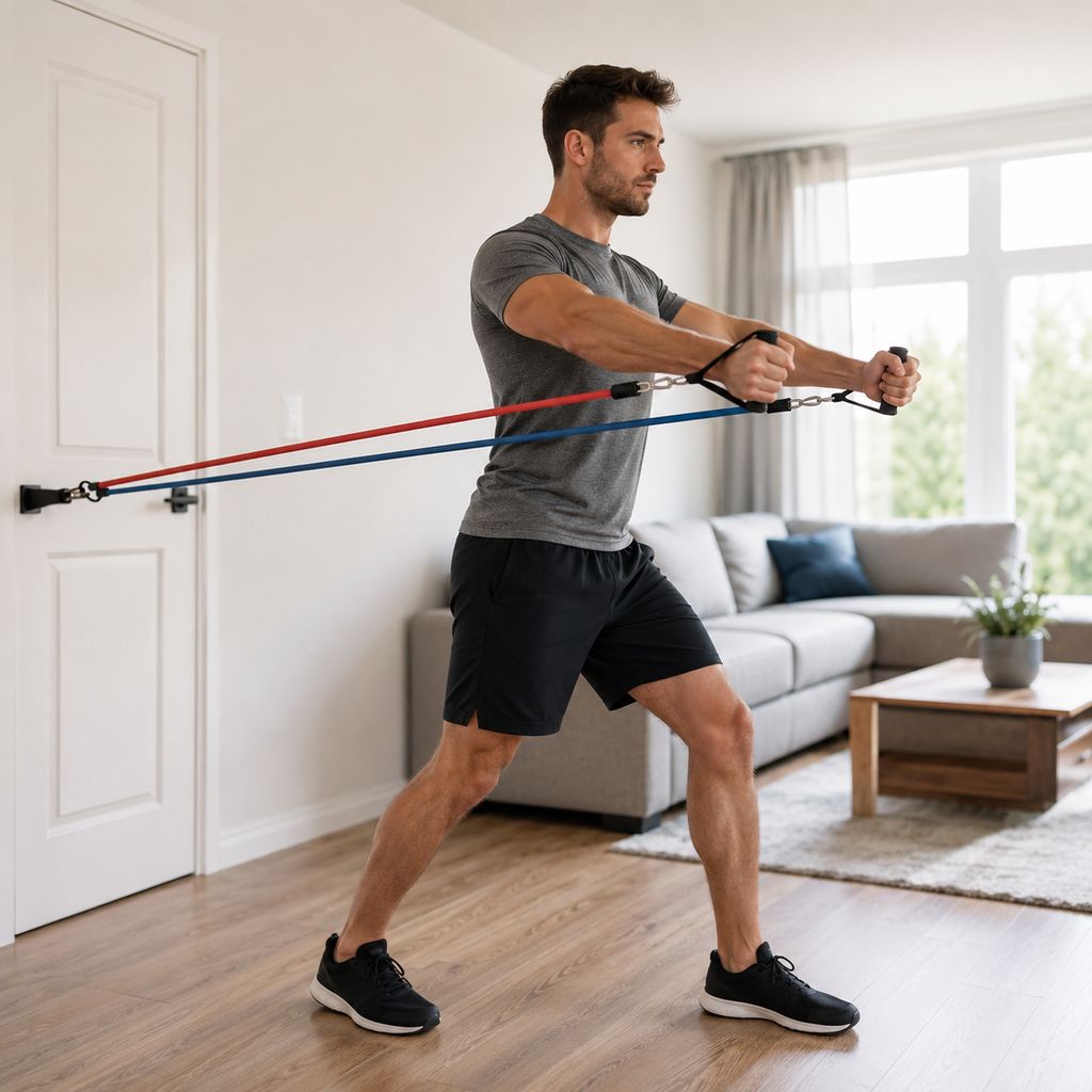 Kit d'Élastiques de Musculation 5 à 68 kg